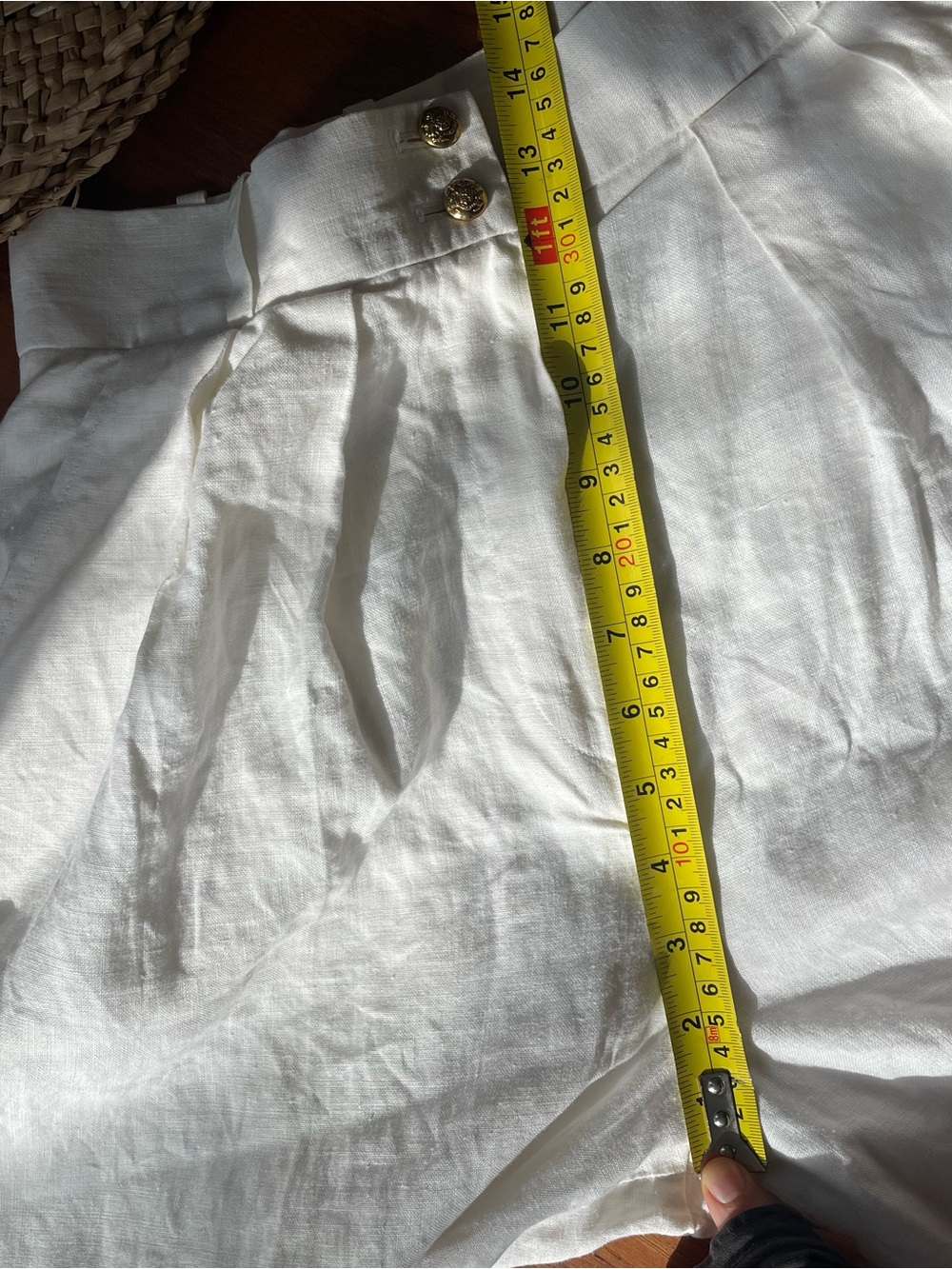 Vintage Flax Linen Trousers - Picture 10 of 11